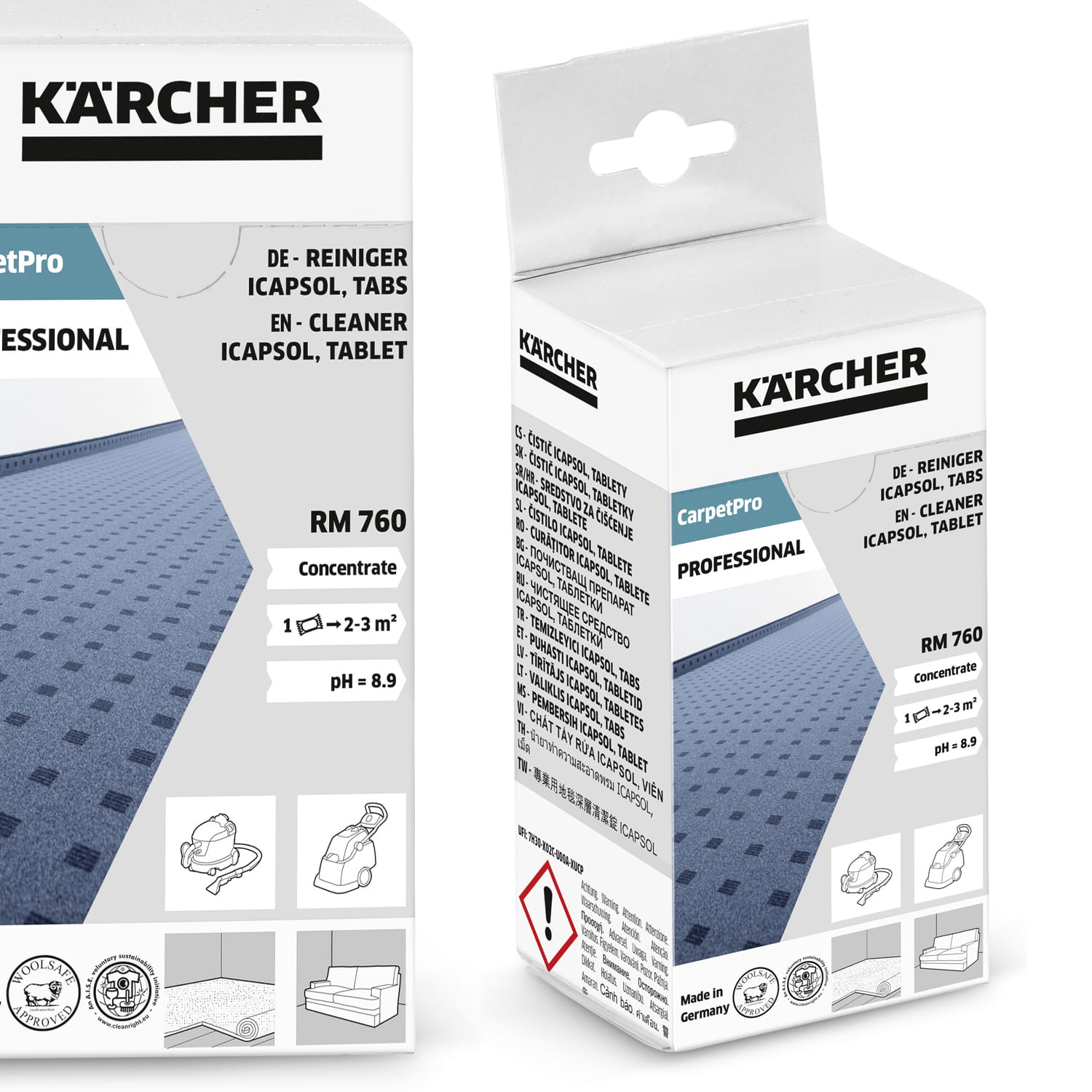 200 Tablettes pour injecteur/extracteur KARCHER RM 760